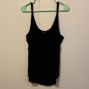 Torrid Sleek Black Tank Top